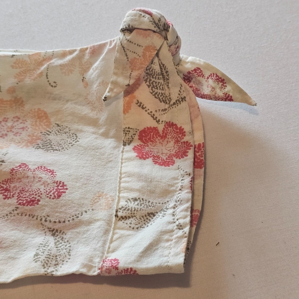 NWT JM Collection Petite 14P Floral Cotton Button Up Blouse Shirt 3/4 Sleeve - Picture 8 of 8